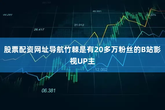 股票配资网址导航竹棘是有20多万粉丝的B站影视UP主